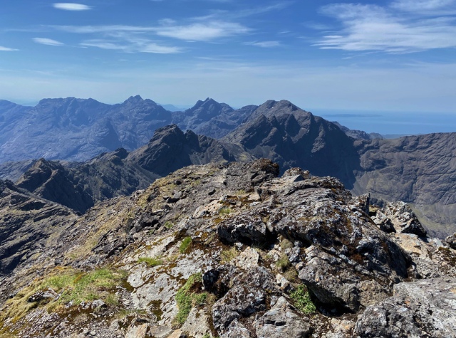6. John Allan Summit ridge Bruach na Frithe