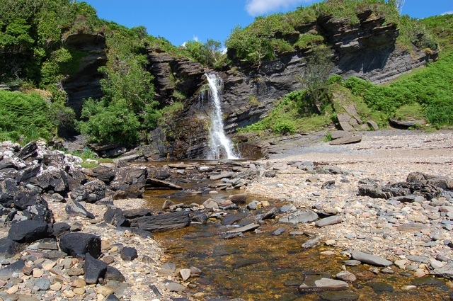 Allt na Peighinn waterfall