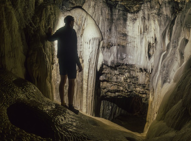 Inside Spar Cave