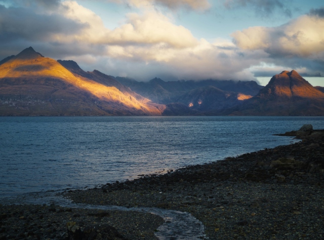 Sgurr na Stri on the right (from Elgol)
