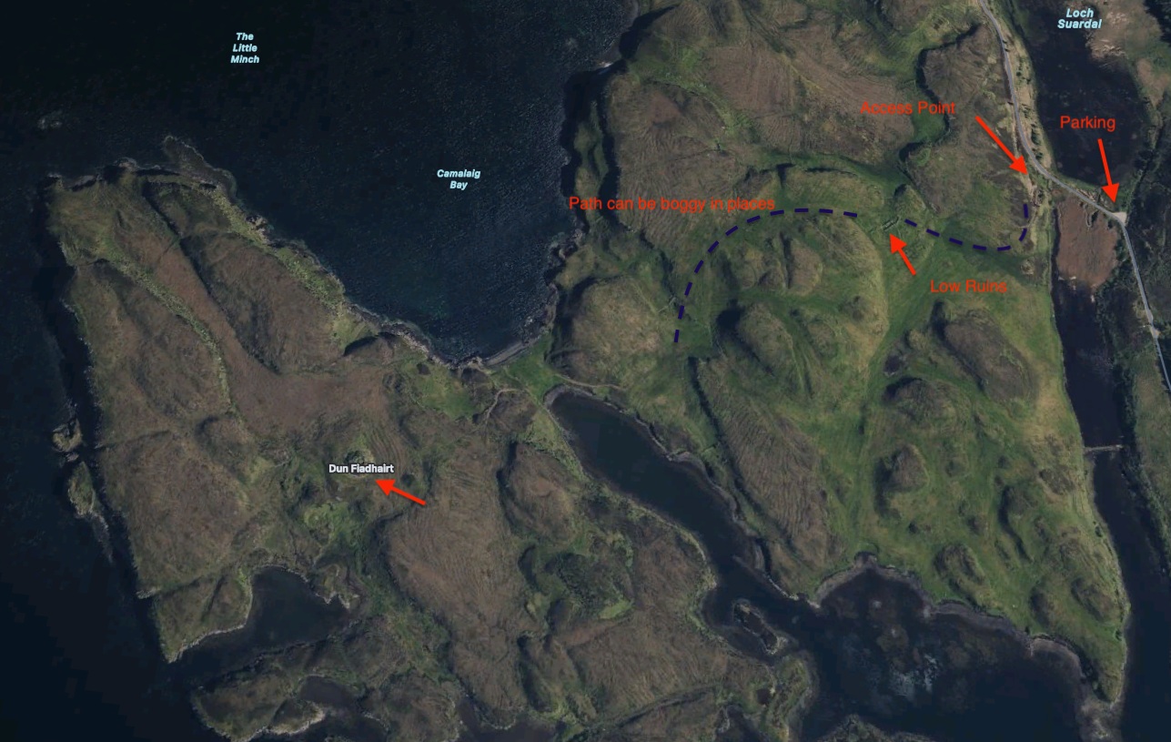 Dun Fiadhart Map